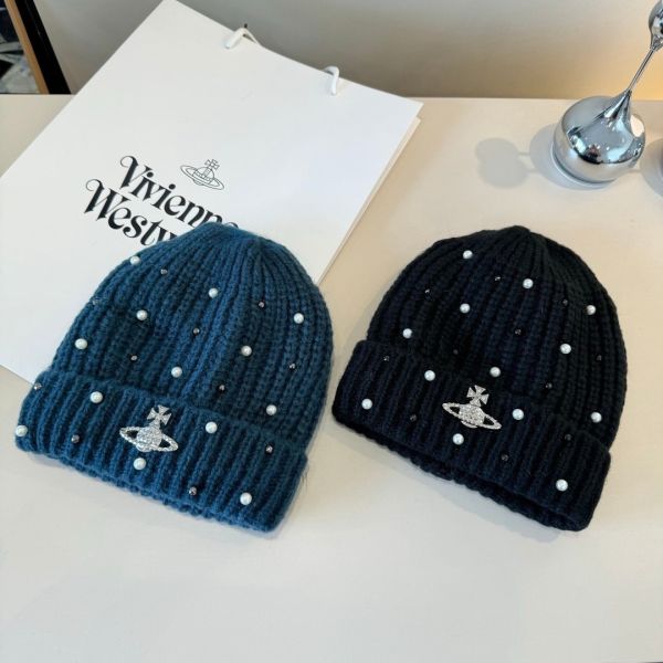 日本 Vivienne Westwood 針織羊毛帽 日本 Vivienne Westwood 針織羊毛帽