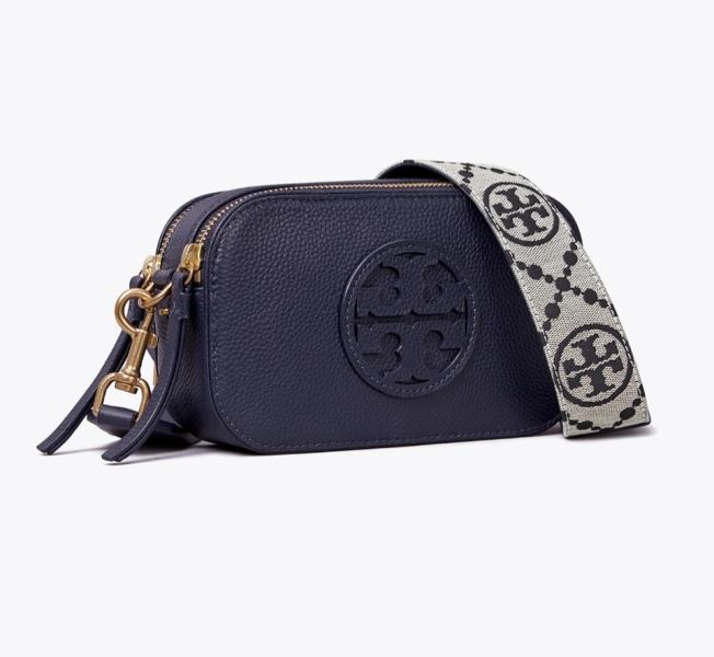 Tory Burch miller 老花寬肩帶雙拉鍊相機包 Tory Burch miller 老花寬肩帶雙拉鍊相機包