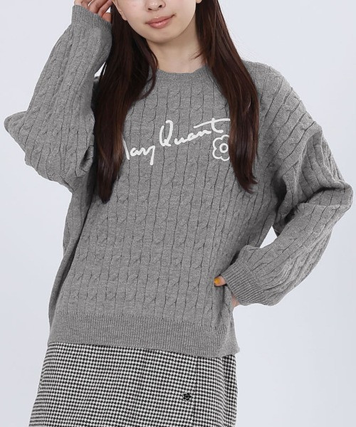 日本MARY QUANT 標誌標誌套頭衫 日本MARY QUANT 標誌標誌套頭衫