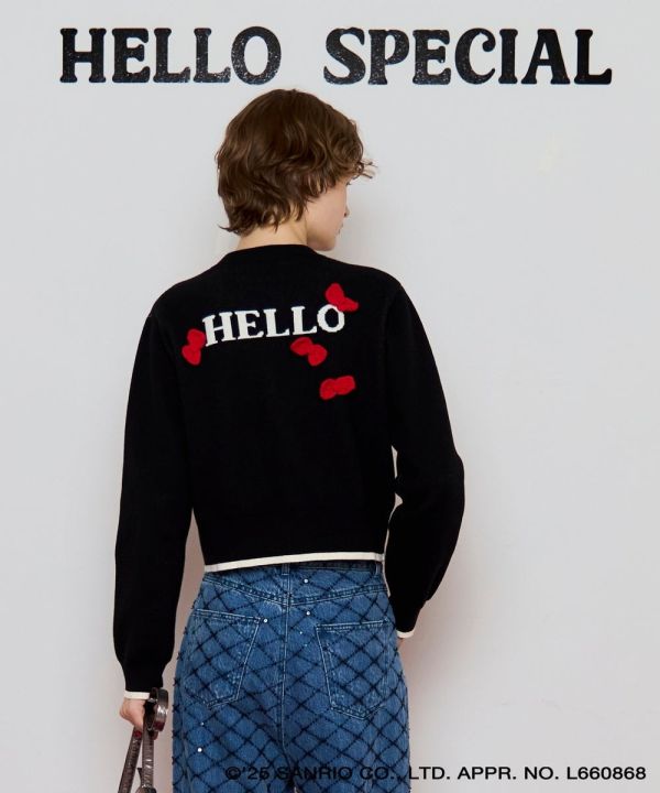 日本HELLO KITTY × MAISON SPECIAL HELLO KITTY Knit Pullover針織罩衫 日本HELLO KITTY × MAISON SPECIAL HELLO KITTY Knit Pullover針織罩衫