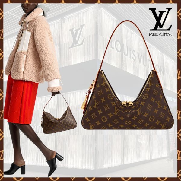 日本LOUIS VUITTON 路易威登 LV Slouchy PM 日本LOUIS VUITTON 路易威登 LV Slouchy PM