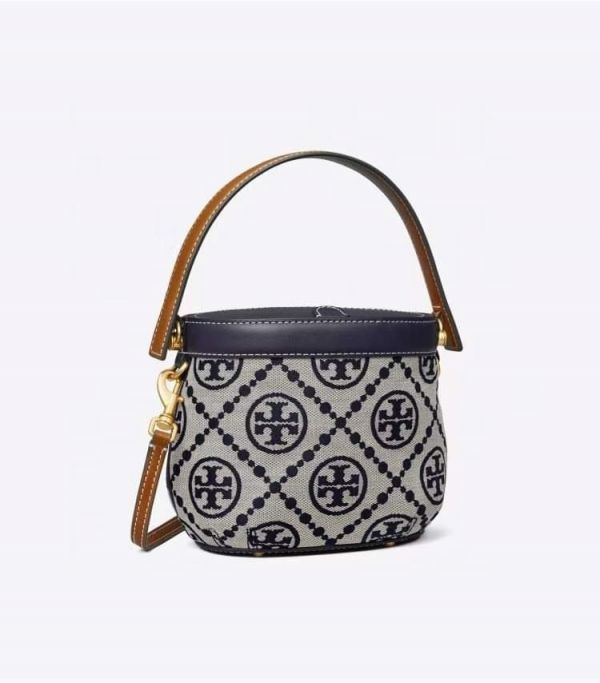 Tory Burch Felix Bucket Bag水桶包 Tory Burch T-monogram  mini手提水桶包