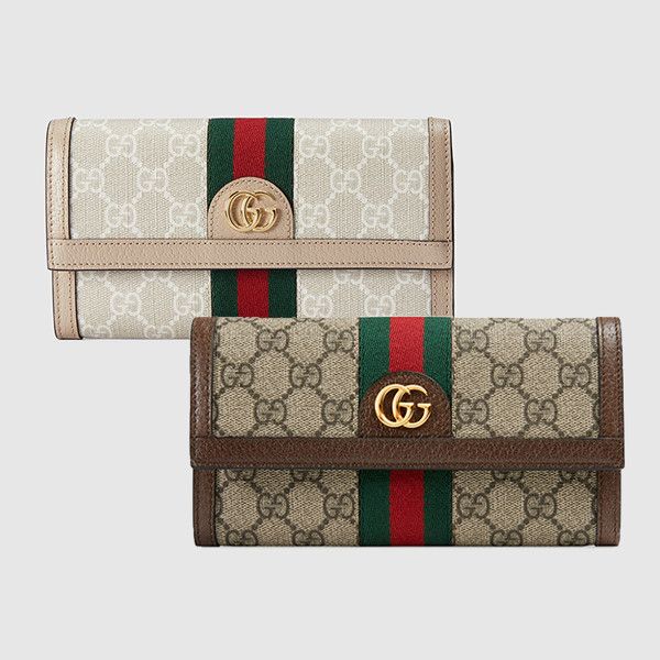 GUCCI OPHIDIA GG翻蓋長夾(共二色) GUCCI,Ophidia,翻蓋,長夾