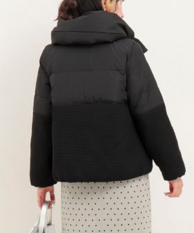 日本NOLLEY'S MALL 經典粗花呢羽絨服 日本NOLLEY'S MALL 經典粗花呢羽絨服