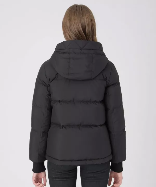 日本 BLUE LABEL 高光澤桃色塔夫綢短款羽絨外套 日本 BLUE LABEL 高光澤桃色塔夫綢短款羽絨外套