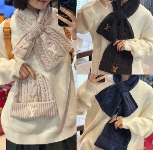 日本 LV M96756 Only LV 迷你麻花圍巾 日本 LV M96756 Only LV 迷你麻花圍巾