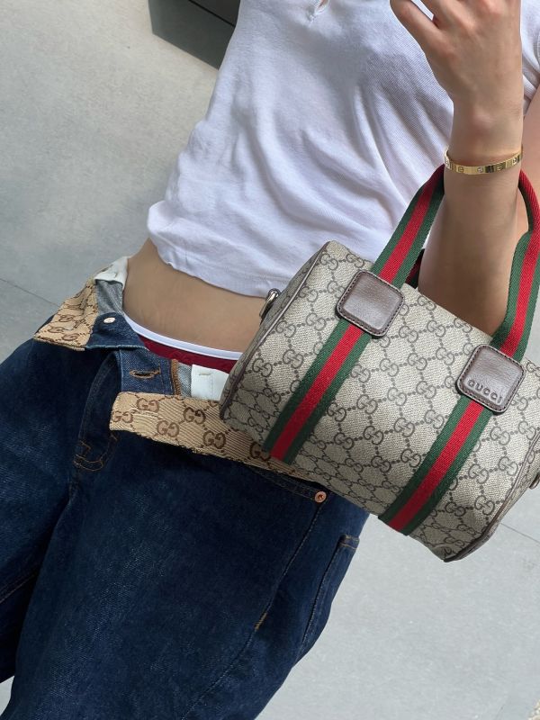 日本 GUCCI Giglio GG迷你波士頓包 日本 GUCCI Giglio GG迷你波士頓包