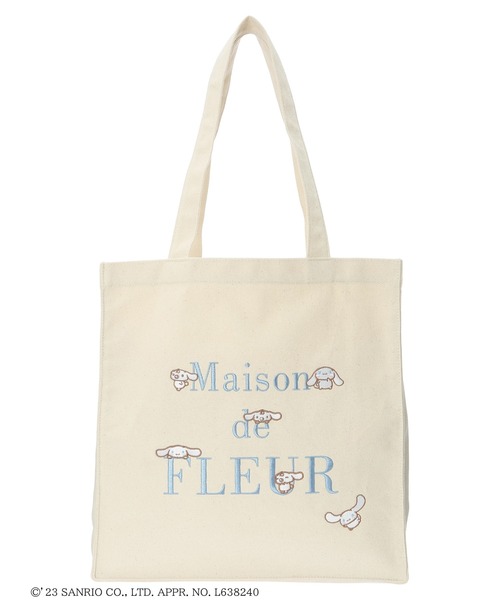 Maison de FLEUR x 三麗鷗 方形托特包 Maison de FLEUR x 三麗鷗 方形托特包