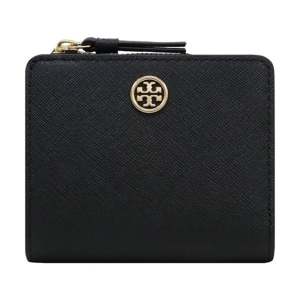 Tory Burch Robinson防刮皮短夾迷你錢包 agnes b.,東區時尚,TB包