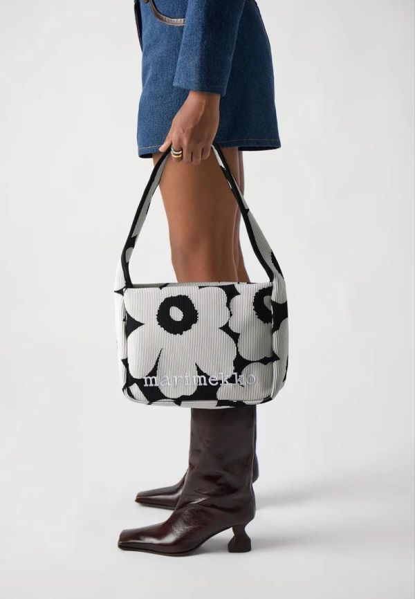 現貨日本 Marimekko針織 Unikko 單肩包(5折款) 日本 Marimekko” Crossbody Shoulder bag肩背包