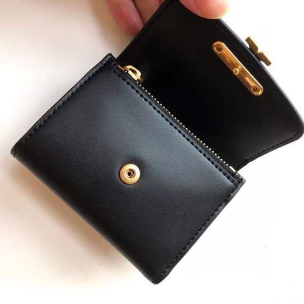 Tory Burch Eleanor Compact雙T logo三折短夾 TB中夾