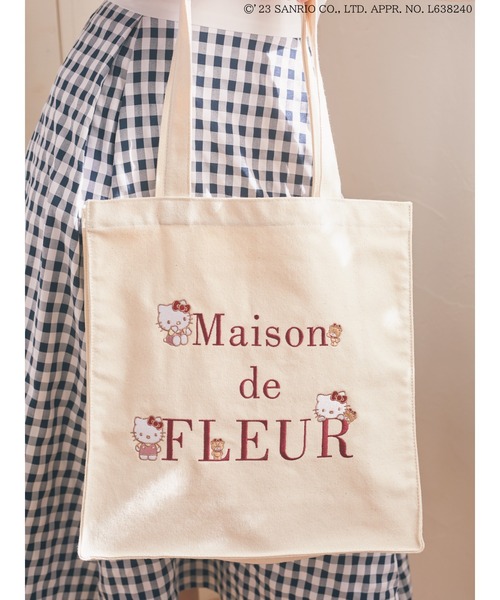 Maison de FLEUR x 三麗鷗 方形托特包 Maison de FLEUR x 三麗鷗 方形托特包