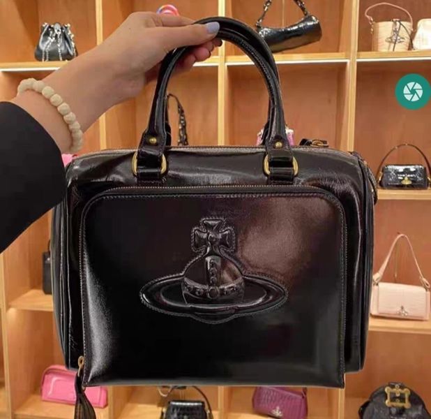 日本 Vivienne Westwood 黑色 波士頓包 日本 Vivienne Westwood 黑色 波士頓包
