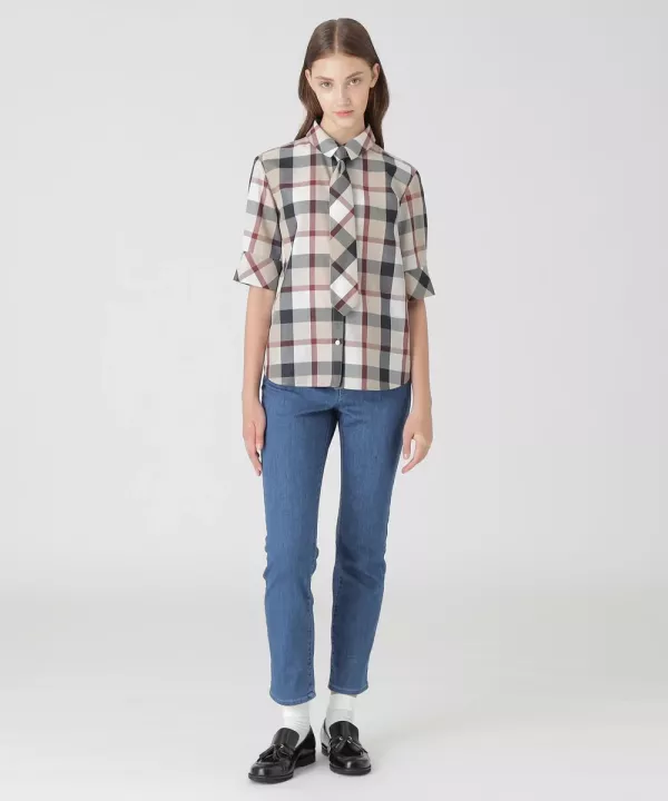 日本 BLUE LABEL CRESTBRIDGE克雷斯特布里奇格紋襯衫 日本 BLUE LABEL CRESTBRIDGE克雷斯特布里奇格紋襯衫