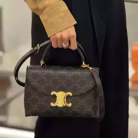 日本 CELINE Teen Nino老花手提肩背包 日本 CELINE Teen Nino老花手提肩背包