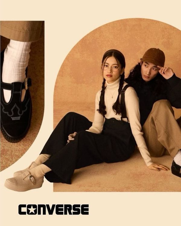 日本CONVERSE 西部風格的瑪莉珍鞋 日本CONVERSE 西部風格的瑪莉珍鞋