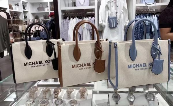 特價-MICHAEL KORS MK新款小號帆布托特包 MICHAEL KORS MK新款小號帆布托特包