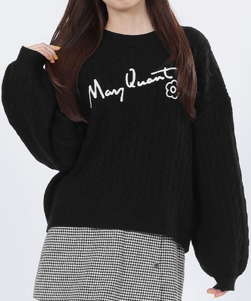 日本MARY QUANT 標誌標誌套頭衫 日本MARY QUANT 標誌標誌套頭衫