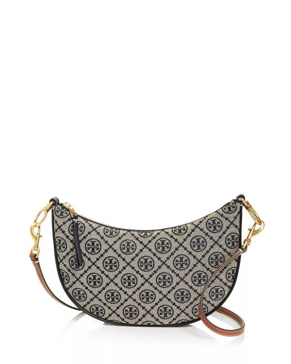 TORY BURCH  T Monogram Mini Jacquard Hobo(售價已折) TORY BURCH Tote