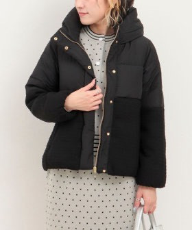 日本NOLLEY'S MALL 經典粗花呢羽絨服 日本NOLLEY'S MALL 經典粗花呢羽絨服