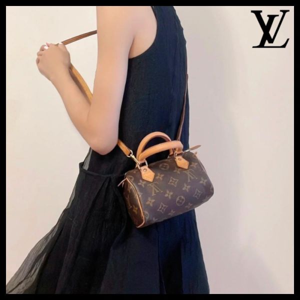 日本 Louis Vuitton M81085 Nano Speedy波士頓包 日本 Louis Vuitton M81085 Nano Speedy波士頓包