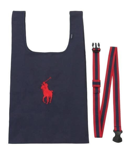日本New arrivals POLO RALPH LAUREN刺繡款2way eco bag購物袋 日本New arrivals POLO RALPH LAUREN刺繡款2way eco bag購物袋