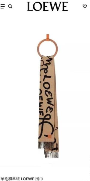 斷貨款 LOEWE雙面塗鴉羊毛圍巾(售價已折) 斷貨款 LOEWE雙面塗鴉羊毛圍巾