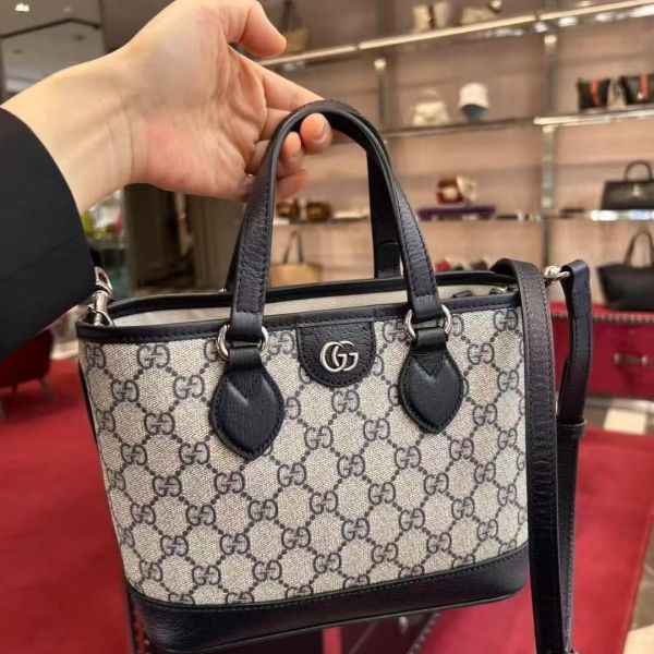 日本Gucci Ophidia 皮革飾邊托特肩背包(售價已折) 日本Gucci Ophidia 皮革飾邊托特肩背包