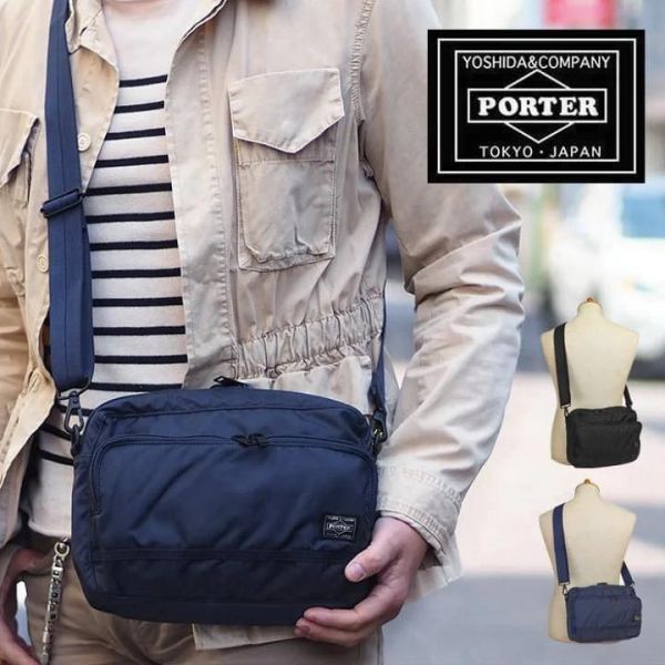 PORTER FLASH SHOULDER BAG M 單肩包 側背包 PORTER FLASH SHOULDER BAG M 單肩包 側背包