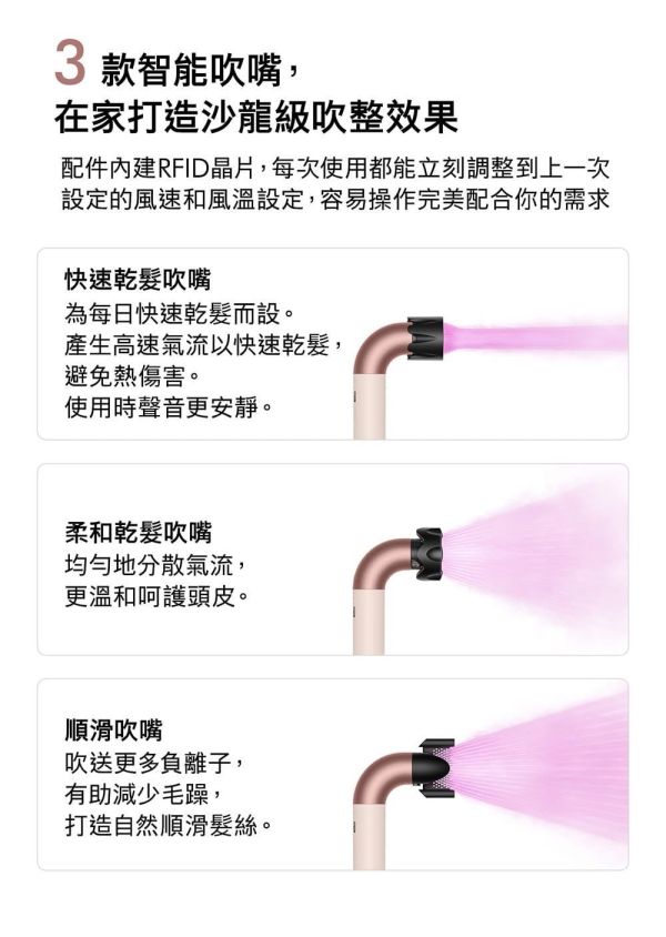 日本 Dyson HD17 R 水管造型輕量吹風機 日本 Dyson HD17 R 水管造型輕量吹風機