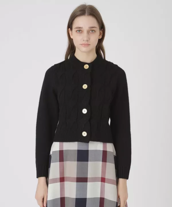 日本 BLUE LABEL 羊駝毛開襟衫 日本 BLUE LABEL 羊駝毛開襟衫