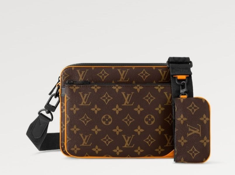 日本LOUIS VUITTON LV M46694 Trio 三件組郵差包 日本LOUISVUITTON M46694 Trio 三件組郵差包