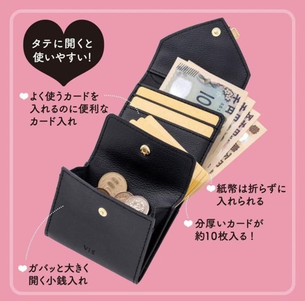日本VIS wallet mook 大容量 日本VIS wallet mook 大容量