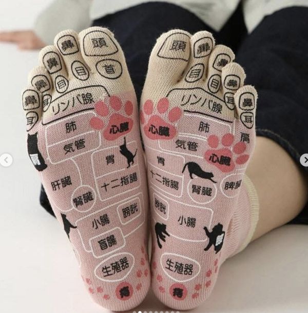 日本 靴下屋 穴位襪子套組 日本 靴下屋 穴位襪子套組