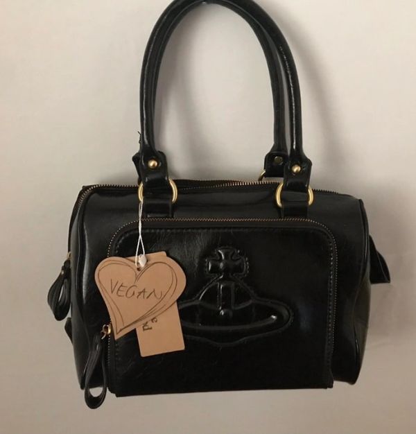 日本 Vivienne Westwood 黑色 波士頓包 日本 Vivienne Westwood 黑色 波士頓包