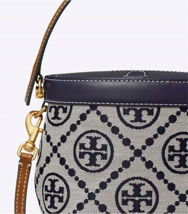 Tory Burch Felix Bucket Bag水桶包 Tory Burch T-monogram  mini手提水桶包