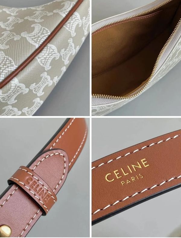 CELINE TRIOMPHE 帆布Ava腋下包(售價已折) CELINE TRIOMPHE 帆布Ava腋下包