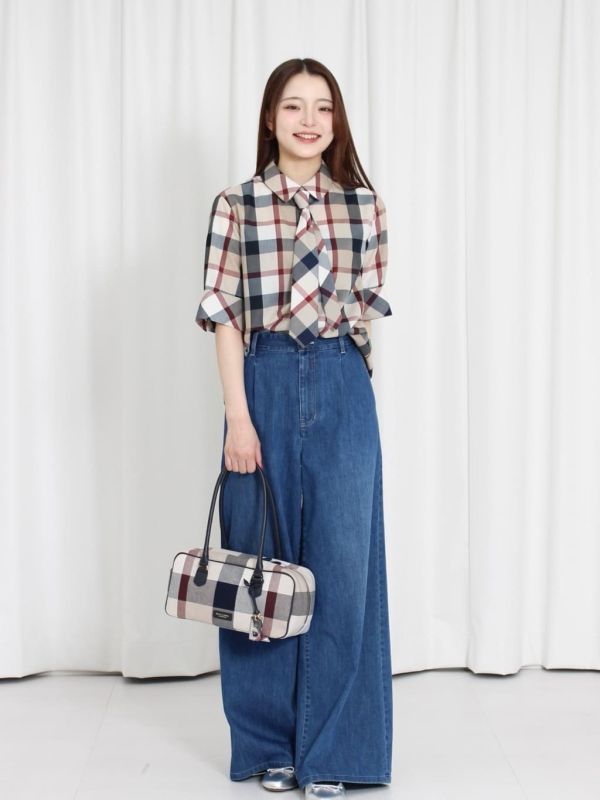 日本 BLUE LABEL CRESTBRIDGE克雷斯特布里奇格紋襯衫 日本 BLUE LABEL CRESTBRIDGE克雷斯特布里奇格紋襯衫