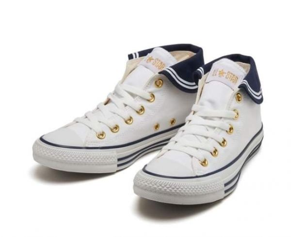 日本限定Converse 水手服高筒帆布鞋 日本限定Converse 水手服高筒帆布鞋