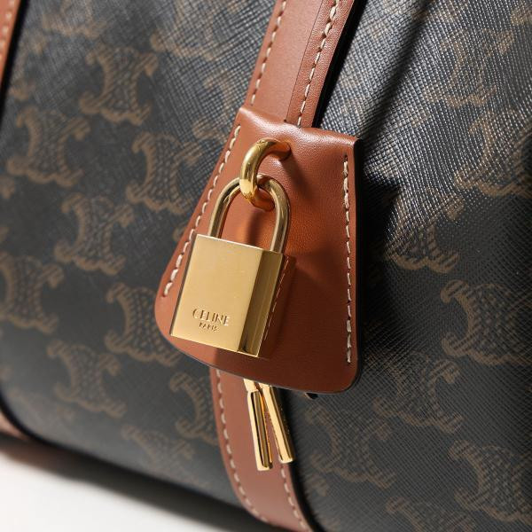 日本 CELINE Triomphe 帆布 MINI BOSTON 標誌印花中號波士頓包 日本 CELINE Triomphe 帆布 MINI BOSTON 標誌印花中號波士頓包