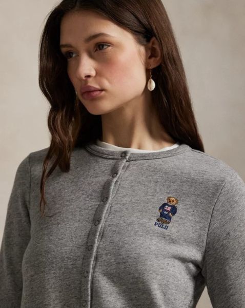 日本 Ralph Lauren Polo Bear 法國毛圈布開襟衫 日本 Ralph Lauren Polo Bear 法國毛圈布開襟衫