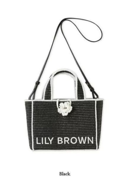 日本 MQ x Lily Brown 2way tote bag / shoulder bag 3色 日本 MQ x Lily Brown 2way tote bag / shoulder bag 3色