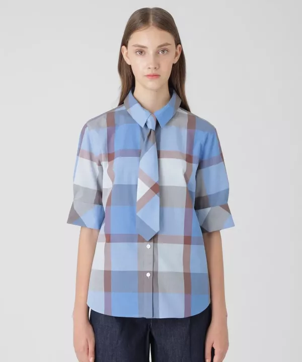 日本 BLUE LABEL CRESTBRIDGE克雷斯特布里奇格紋襯衫 日本 BLUE LABEL CRESTBRIDGE克雷斯特布里奇格紋襯衫