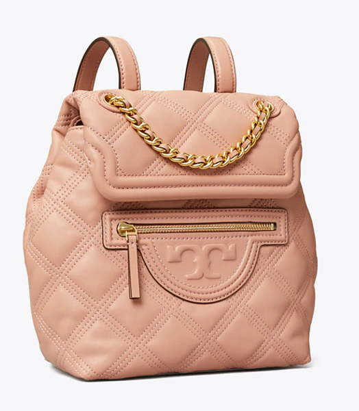 Tory Burch Fleming Soft  Backpack菱格鏈飾後背包 Tory Burch ,Fleming ,後背包