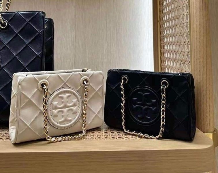 Tory Burch Fleming 迷你小羊皮托特包/附斜背帶 Tory Burch Monogram 老花托特包附小包