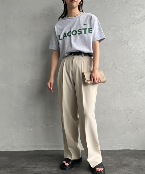 日本 LACOSTE 2025 新品 logo短T 日本 LACOSTE 2025 新品 logo短T