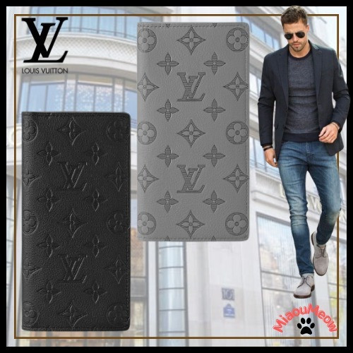 日本 LOUIS VUITTON 路易威登 M62900 Brazza 小牛皮烙印LOGO對開長夾.黑 日本 LOUIS VUITTON 路易威登 M62900 Brazza 小牛皮烙印LOGO對開長夾.黑