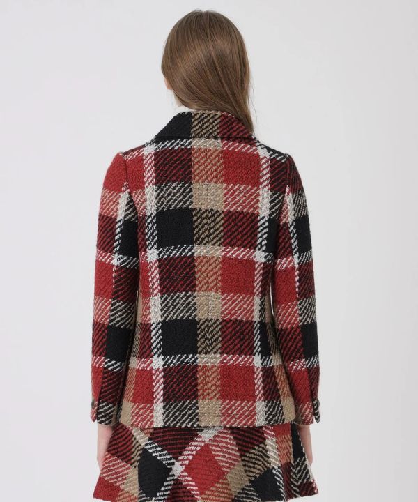 日本BLUE LABEL 【經銷店鋪限定】克雷斯特橋格紋粗花呢夾克外套 日本BLUE LABEL 【經銷店鋪限定】克雷斯特橋格紋粗花呢夾克外套