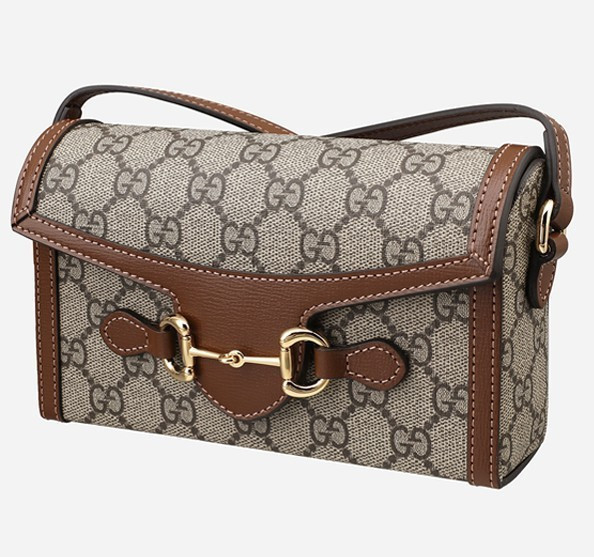 日本GUCCI 古馳經典1955 Horsebit馬銜釦中性款肩背斜背迷你手機包 日本GUCCI 古馳經典1955 Horsebit馬銜釦中性款肩背斜背迷你手機包