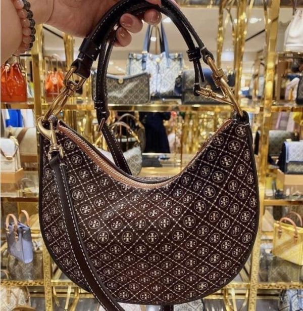 TORY BURCH  T Monogram Mini Jacquard Hobo(售價已折) TORY BURCH Tote